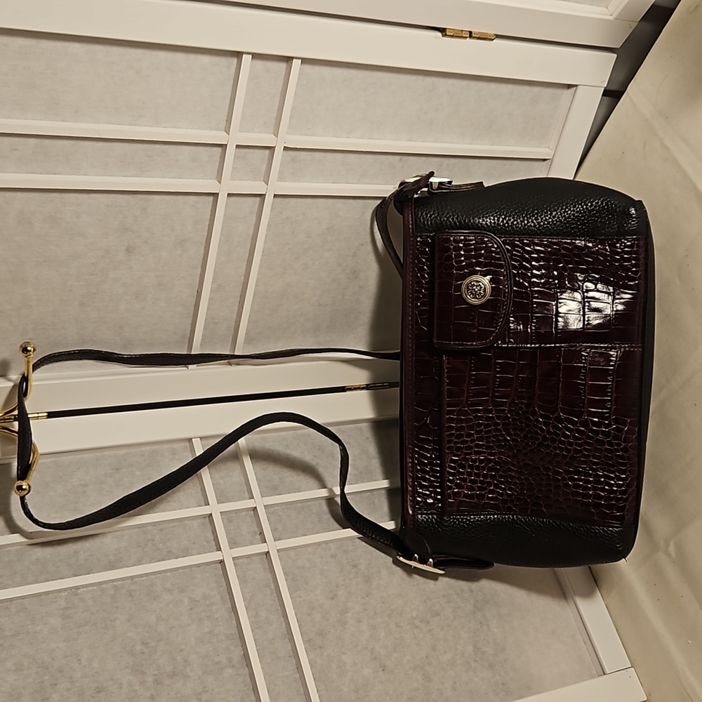 Brighton Vintage Crossbody Messenger Bag